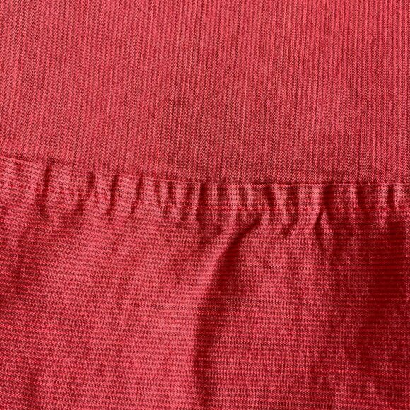 CUT LOOSE NEW Stretch Border Ankle Crop Pants Red Coral Mini Corduroy Size Med - Picture 14 of 14